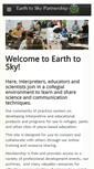 Mobile Screenshot of earthtosky.org